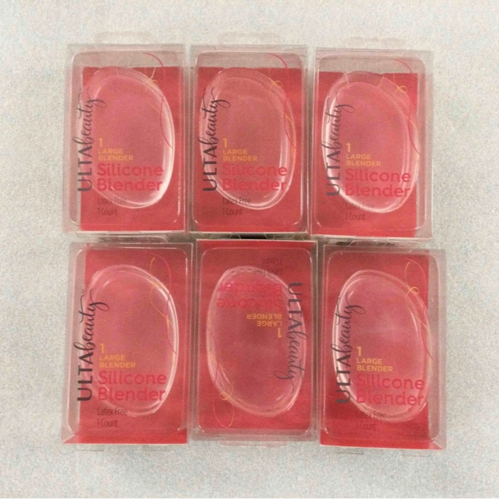 Ulta Beauty Silicone Beauty Blenders bundle set of 6 NWT